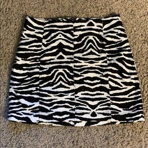 Zebra Skirt!!
